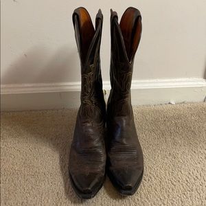 Women’s 1883 Lucchese dark brown boots size 7